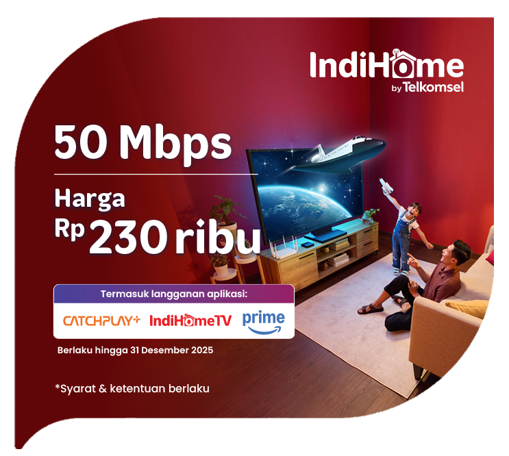 Promo IndiHome Terbaru 2025 di wilayah jawa timur